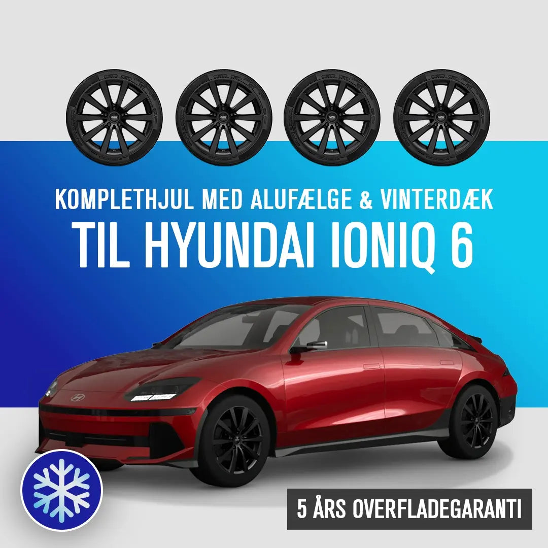 19'' komplethjul med vinterdæk til Hyundai Ioniq 6 fra GreenCarGear