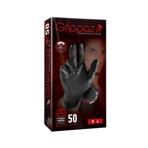 Grippaz 246 nitrilhandsker str. L/9