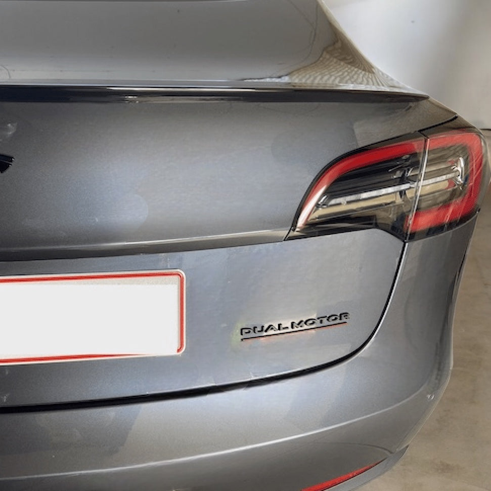 Dual Motor emblem til Tesla – billede 2