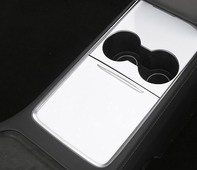 Folie-cover til centerkonsollen til Tesla Model 3/Y – billede 3
