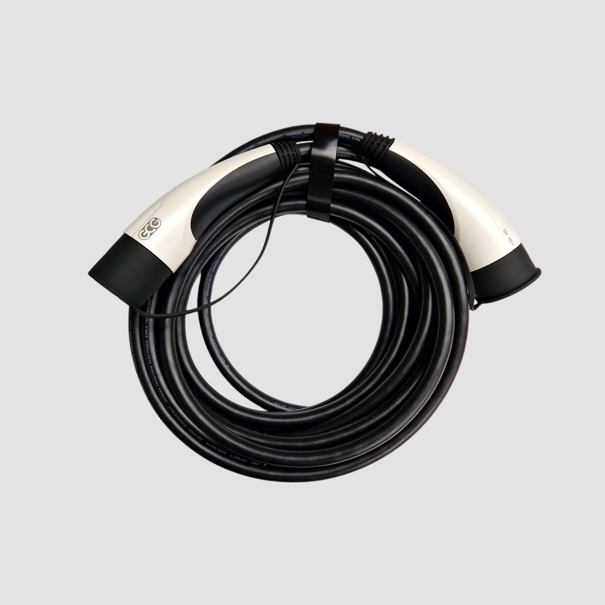 GCG MAX ladekabel til Type 2 elbil med gratis opbevaringstaske.