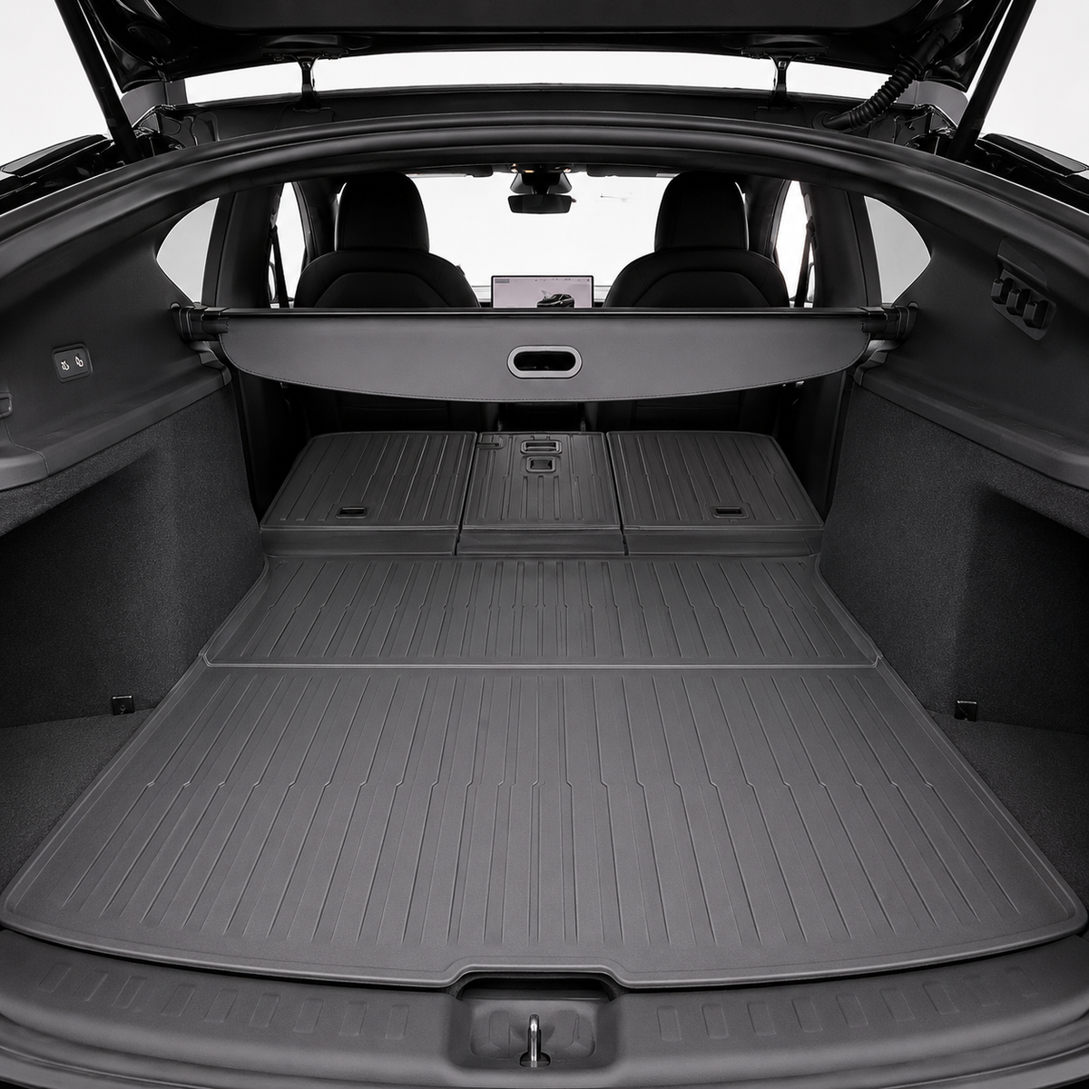 Bagagerumsmåtte med sædebeskytter til Tesla Model Y – billede 2