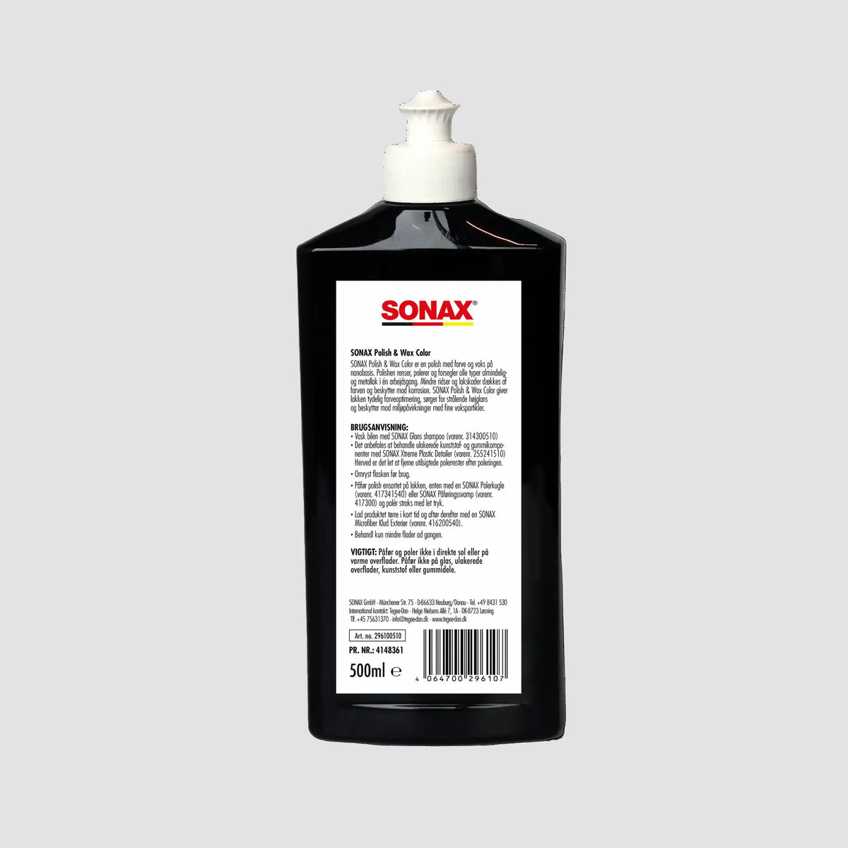 Sonax Polish & Wax Color (blå) – billede 2