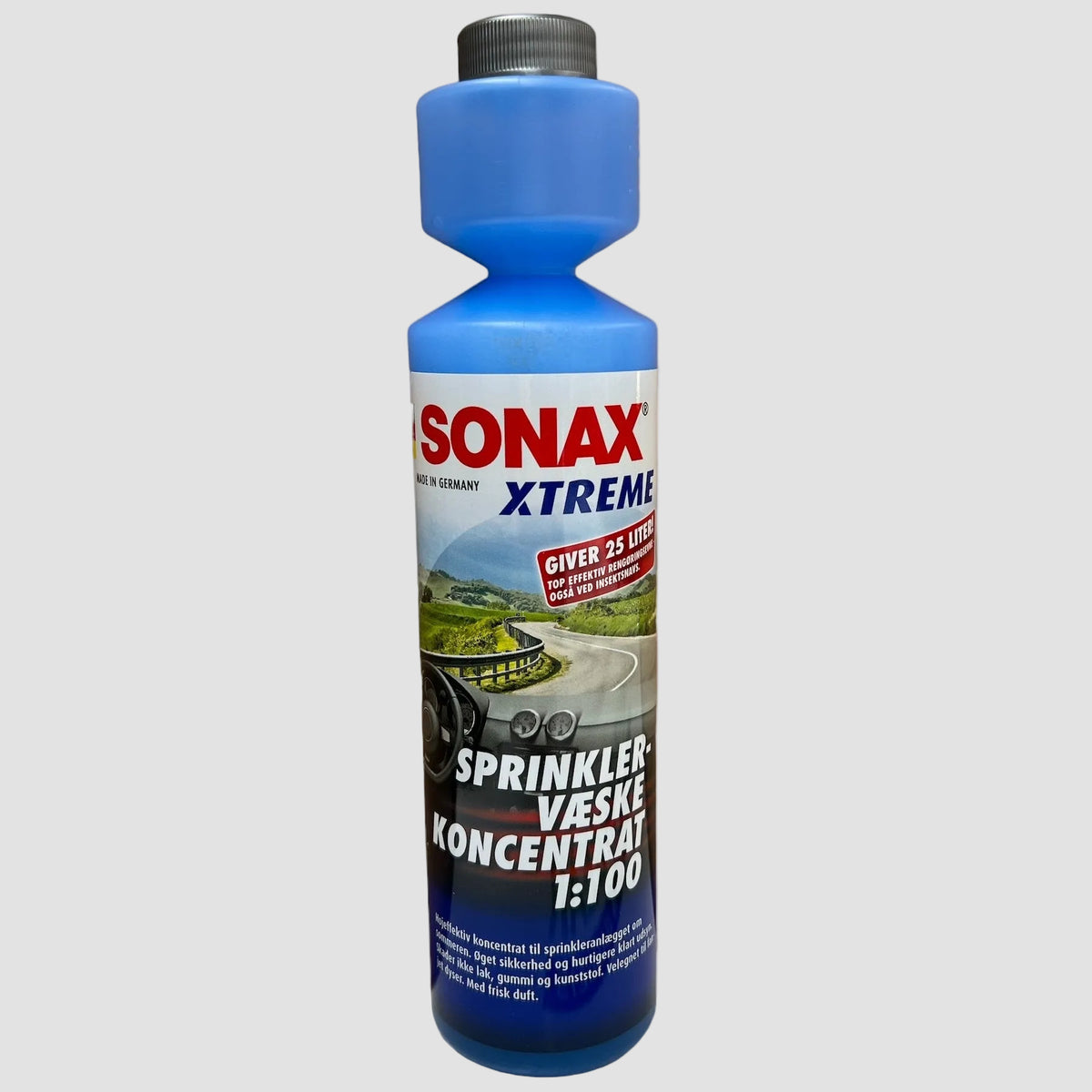 Sprinklervæskekoncentrat fra Sonax, til opblanding med vand 1:100