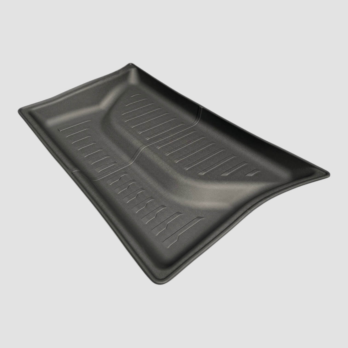 3D-visning af opbevaringsbakke til bagagerum i Tesla Model Y Juniper