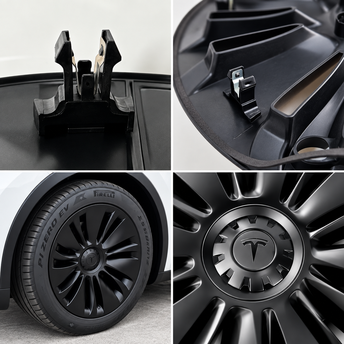 Vortex hjulkapsler til Tesla Model Y – billede 2
