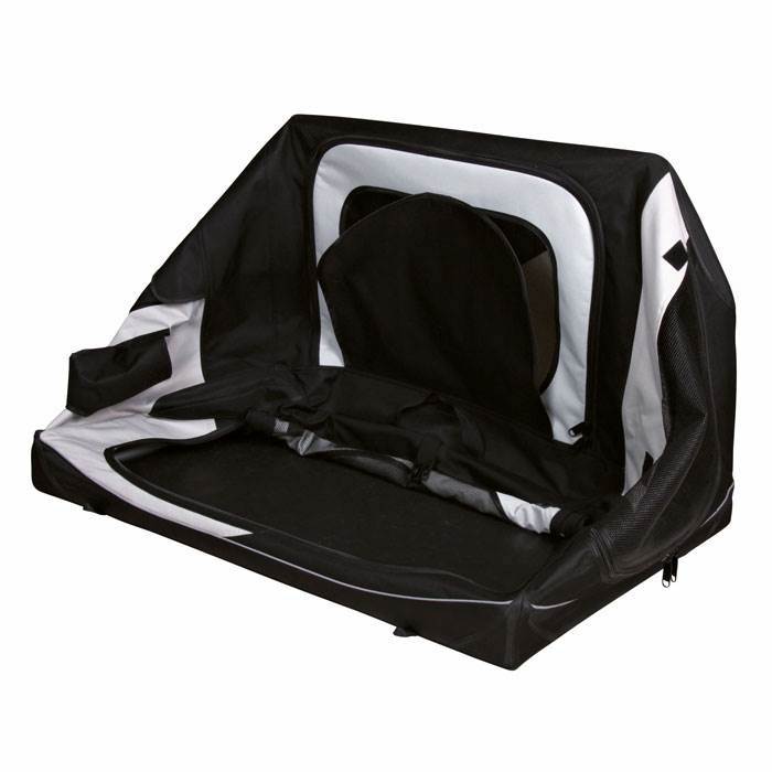 Hundebur i nylon – transportboks til bilen – billede 3