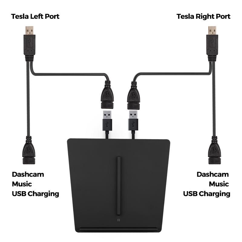 Trådløs oplader til Tesla Model 3 (2017-2020) – billede 3