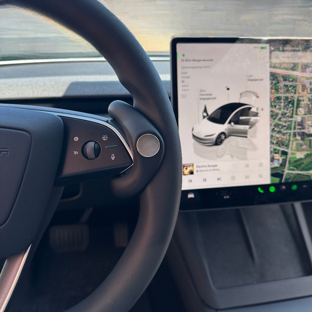 Telefonholder/ratvægt til Tesla Model 3 Highland og Model Y Juniper