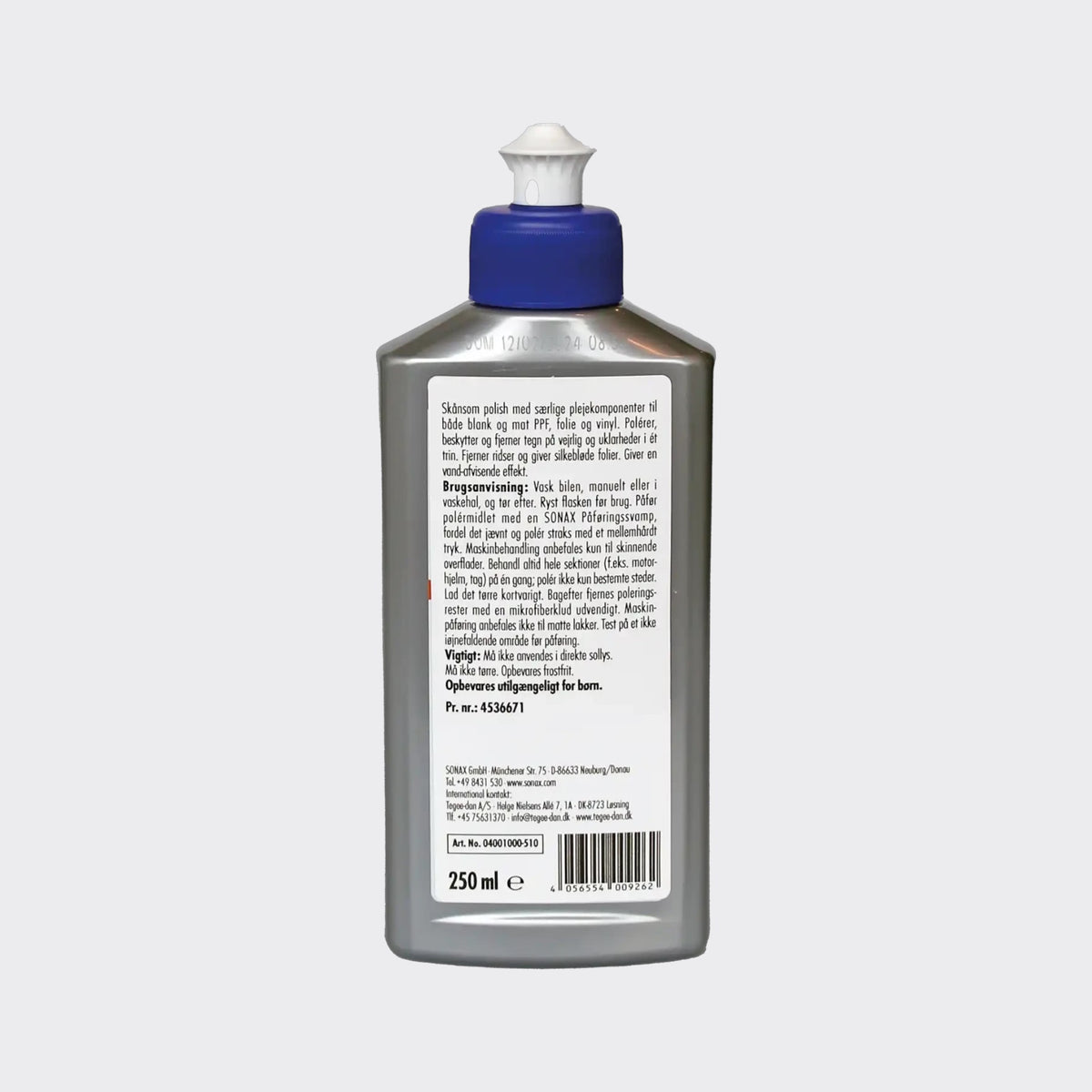Sonax Xtreme PPF + Vinyl Polish 250 ml – billede 2