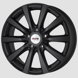 Platin P66 5-eget alufælg i matsort – 19" komplethjul til Skoda Enyaq, Elroq og VW ID.4