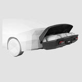 Thule Arcos XL bagageboks 450L åben bag en bil med bagage inden i boksen