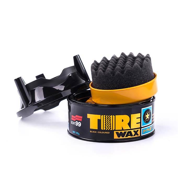 Soft99 Tire Black Wax dækfornyer – billede 4