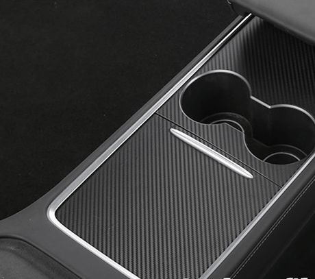 Folie-cover til centerkonsollen til Tesla Model 3/Y – billede 2
