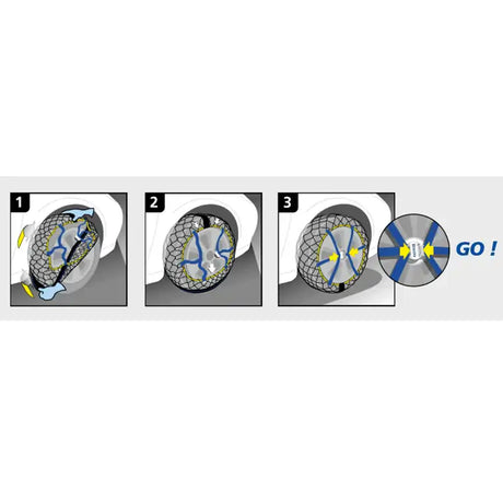 Michelin EasyGrip Evolution EVO15 snekæder – billede 3