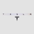 Emblemsæt mat sort til Tesla Model 3 Highland