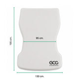 Måltegning med dimensioner for GCG MAX madras