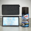 HEPA aircon-filter og Turtle Wax Odor-X rensespray til bilens klimaanlæg
