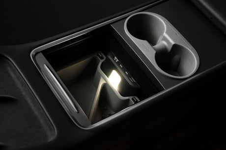Jowua USB-hub med LED-lys til Tesla Model 3/Y – billede 2