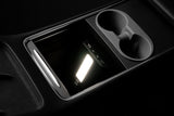 Jowua USB-hub med LED-lys til Tesla Model 3/Y