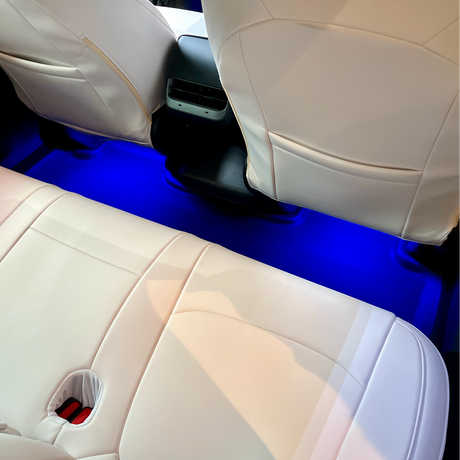 LED lys under sæderne til Tesla Model 3/Y