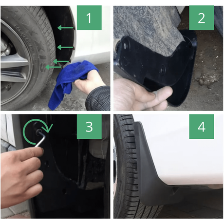 Stænklapper til VW ID.4 billede 3