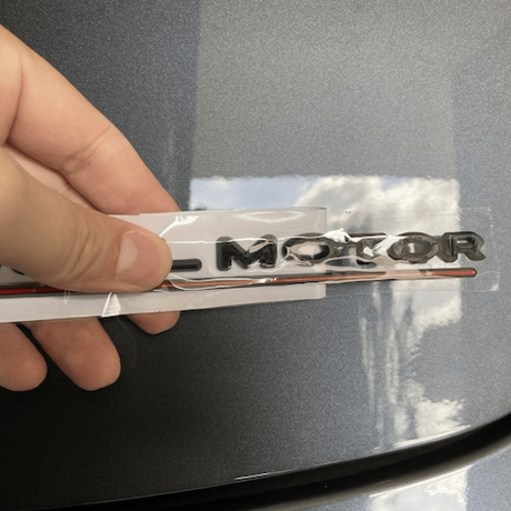 Dual Motor emblem til Tesla – billede 7