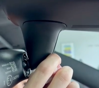 Bakspejlscover i ægte carbon til Tesla Model 3/Y – billede 3