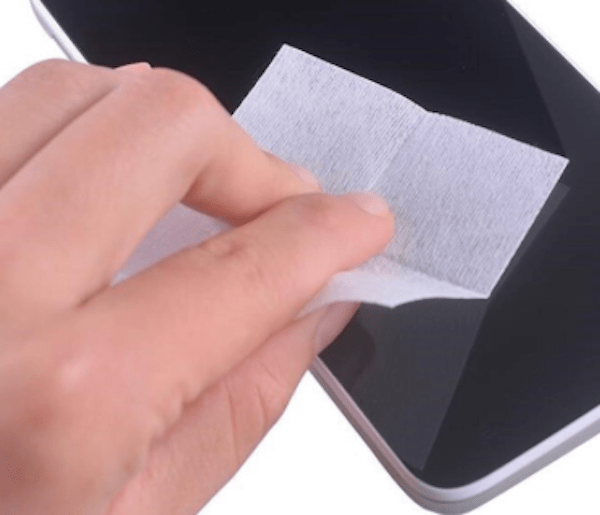 Mini-wipes til bilens skærm og telefon