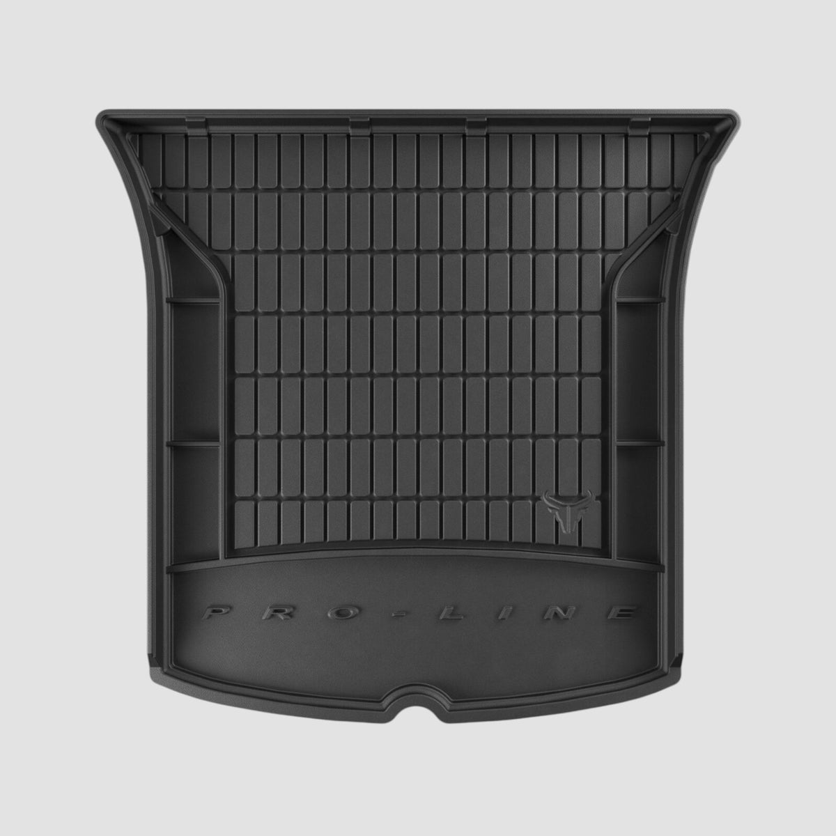 ProLine 3D bagagerumsmåtte til Tesla Model Y i sort med formstøbt design og høj kant
