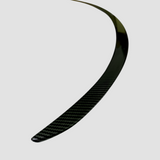Performance spoiler i blank carbon-look til Tesla Model Y Juniper – visning af glans og form