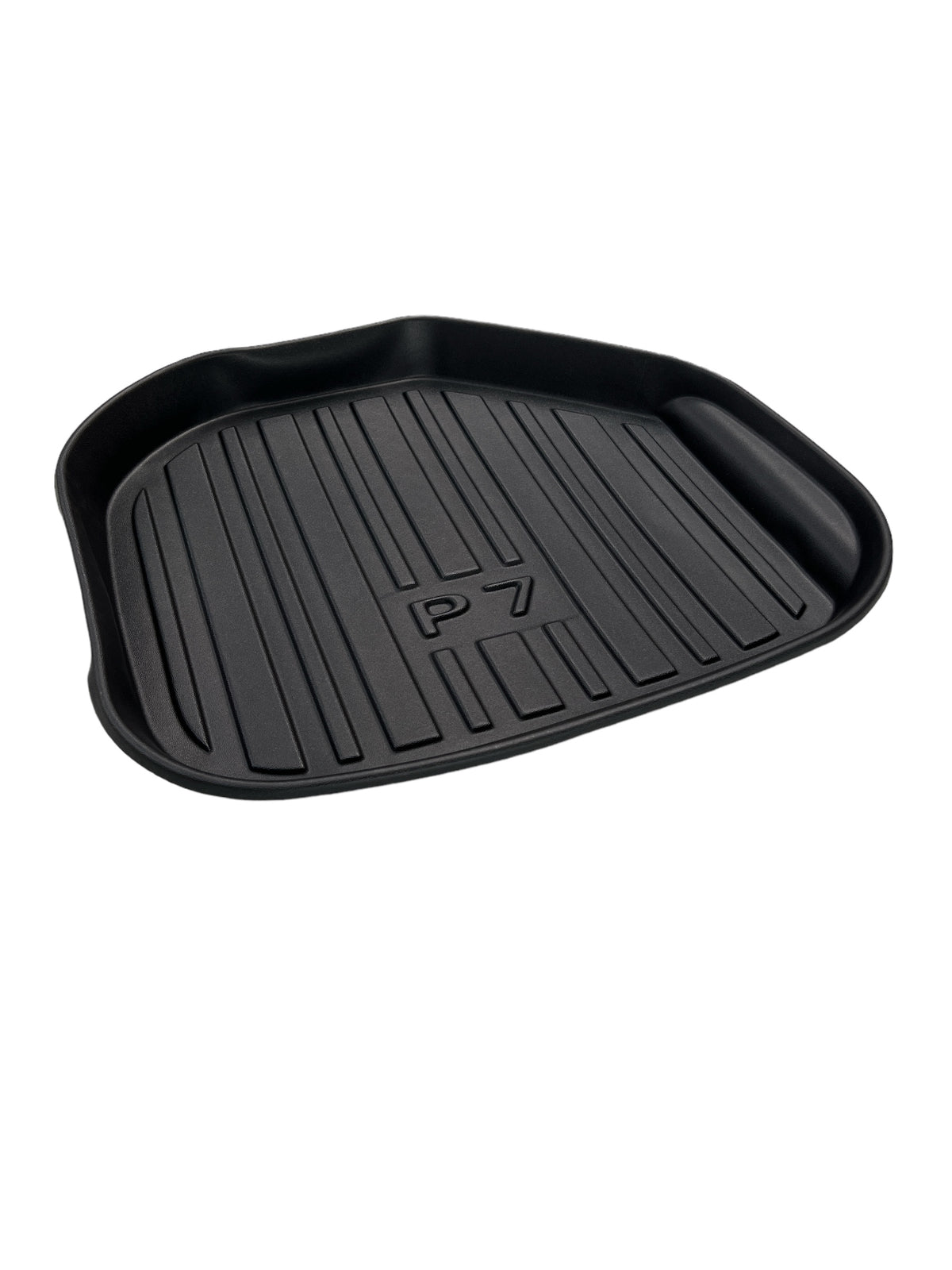 XPENG P7 all-weather frunk måtte af sort gummi