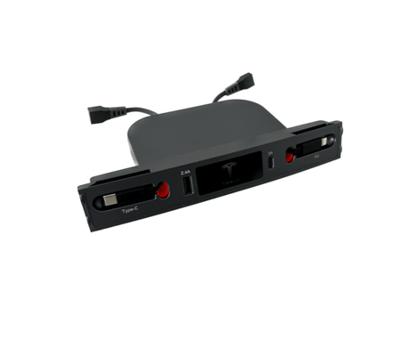 Mini USB hub til Tesla Model 3 og Model Y