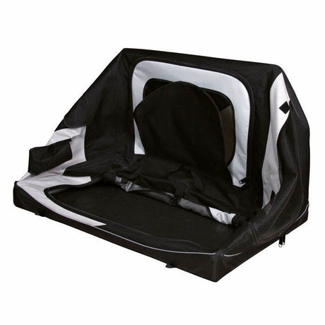 Hundebur i nylon – transportboks til bilen – billede 3