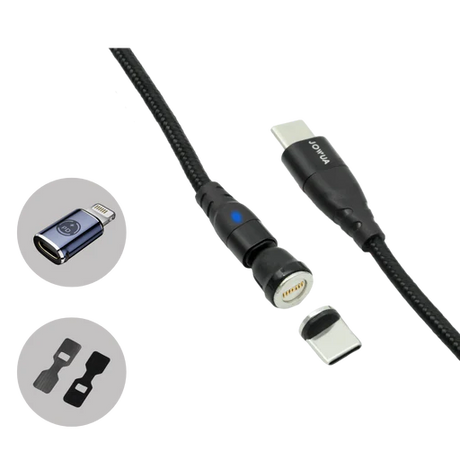 Jowua magnetisk ladekabel USB-C til USB-C til Tesla Model 3 og Model Y, billede 2