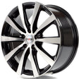 Platin P66 fælge i sort og poleret design til VW ID.4.