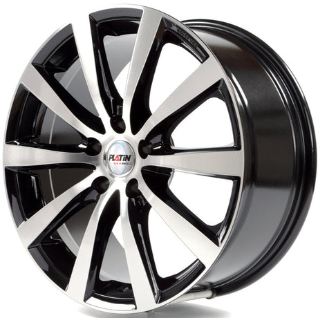 Platin P66 fælge i sort og poleret design til VW ID.4.