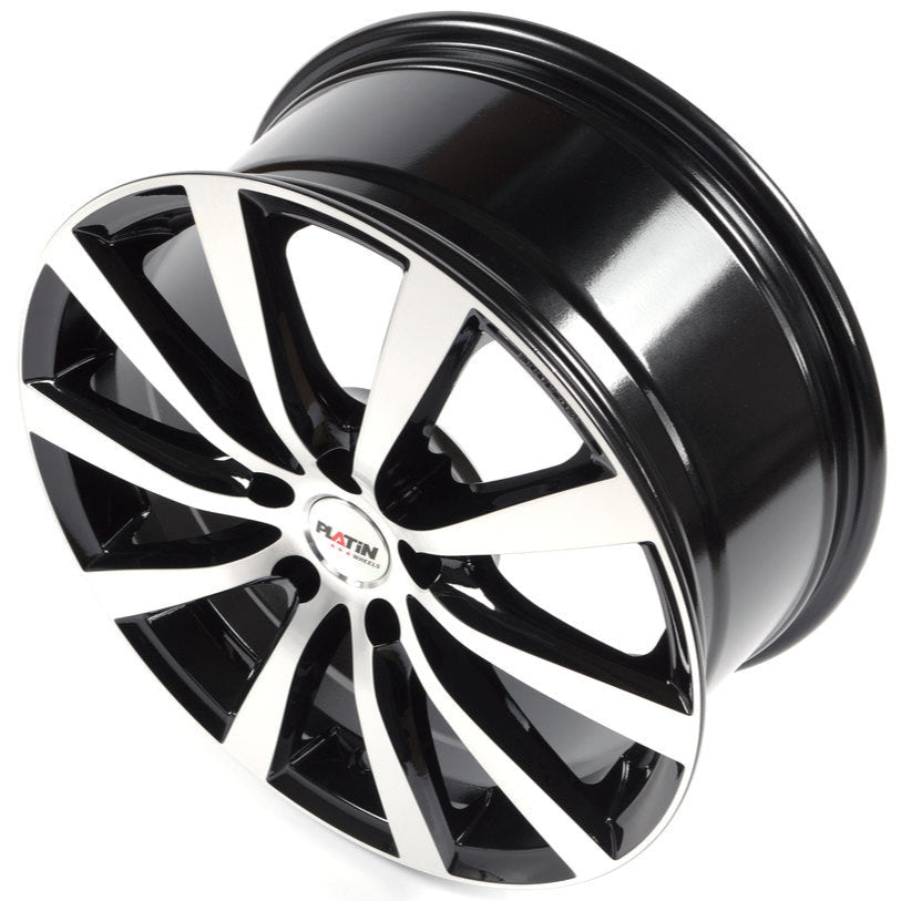 Platin P66 fælge i sort og poleret design til VW ID.4