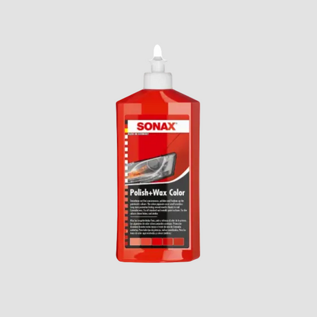 Sonax Polish & Wax Color rød